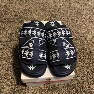 NAVY KAPPA SLIDES